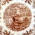 Royal Stafford Royal Stafford English Brown Transferware Ducks & Acorns Thanksgiving Salad Plates - Set of 12 For Sale - Image 4 of 6