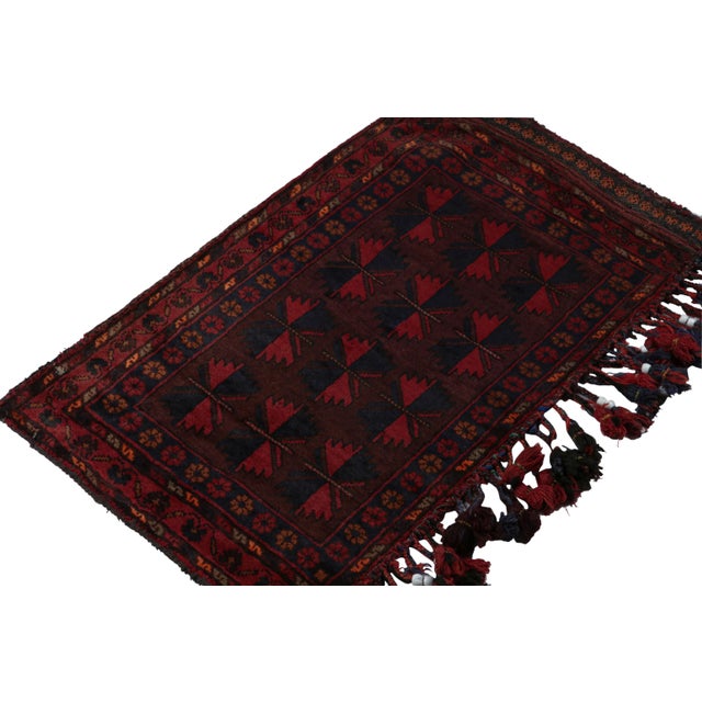 Rug & Kilim Rug & Kilim’s Baluch Tribal Rug With Colorful Geometric Patterns For Sale - Image 4 of 7