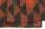 1980s Vintage Kilim Red Orange Hand-Woven Area Rug For Sale In New York - Image 6 of 13