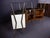 Curved Cocktail Bar in Black and White Murano Glass and Brass from Justfurnituress SRL For Sale - Image 9 of 10