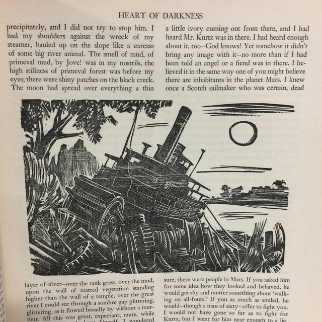 A Conrad Argosy 1942 Mueller Woodcuts For Sale - Image 5 of 9