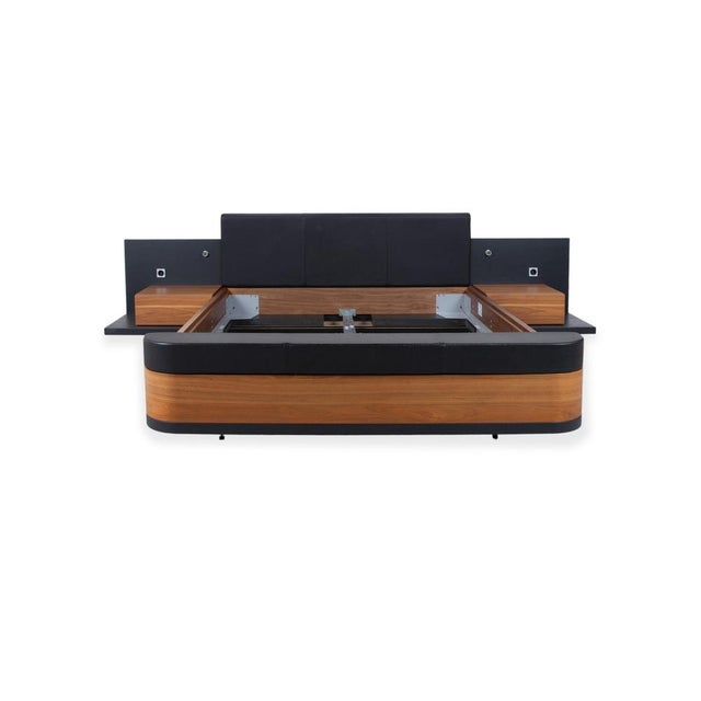 Mioletto Wooden Bed in Leather from Hülsta For Sale - Image 12 of 16
