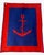 Asprey for Cunard Nautical Anchor Wool Blanket For Sale - Image 9 of 9
