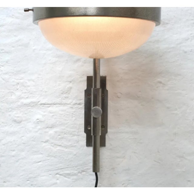 Metal Delta Wall Sconces by Sergio Mazza for Artemide, 1960s, Set of 2 For Sale - Image 7 of 11