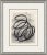 Abstract Black Swirl No. 8 Framed Art Print by David Phoenix For Sale - Image 3 of 3