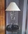 This hand forged German French style wrought iron lamp was made by the Kaeder Lamp Company from Germany that was started...