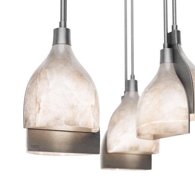 Contemporary Foundry II Suspension Lamp by Porus Studio For Sale - Image 3 of 11