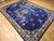 19th Century Chinese Peking Rug, Handwoven Wool, Indigo & Yellow, 10' x 14' For Sale - Image 4 of 15