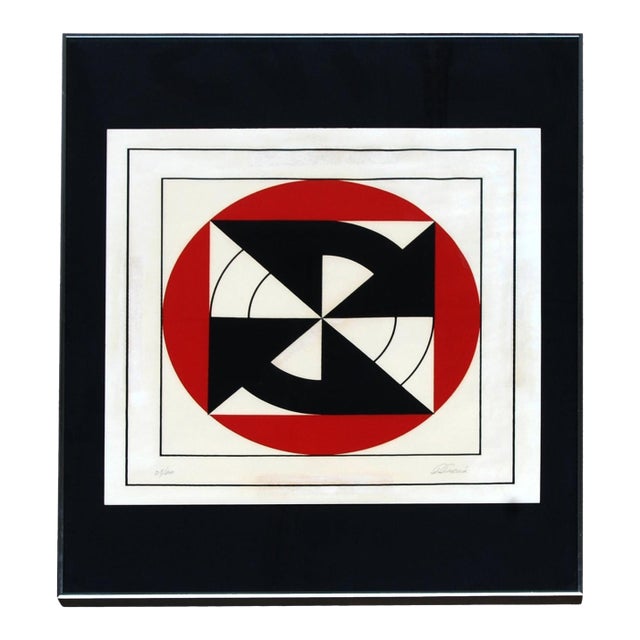 Late 20th Century G. Garcia Litograph Numbered 28/200 For Sale