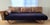 1960's MCM Sofa - Reupholstered in a Luxuriously Soft Black Chenille and a Burnt Orange/Tan/Brown Paisley Cotton Fabric For Sale - Image 10 of 11