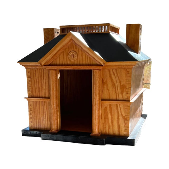 American Architectural Palladian Dog House For Sale - Image 3 of 9