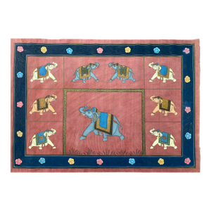 Vintage Elephants Painting