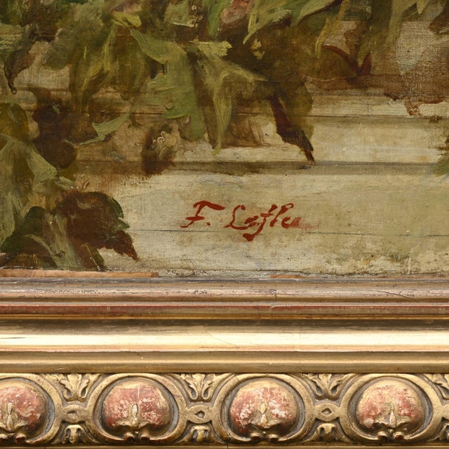 19th Century Franz Lefler, Playing Putti, 1800s, Oil Painting For Sale - Image 5 of 12