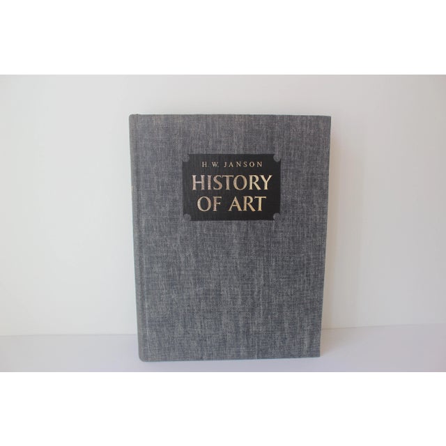 Textile 1969 History of Art Art Book H. W. Janson, Hardcover For Sale - Image 7 of 12