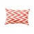 Turkish Pasargad Turkish Red Silk Ikat Pillow (Ti 142) For Sale - Image 3 of 3