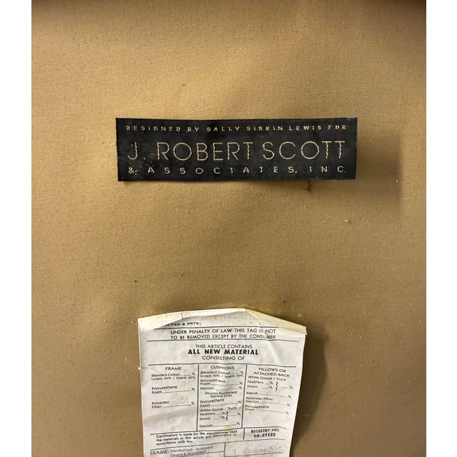 Rare Set 10 Sally Sirkin Lewis for J. Robert Scott French Louis XV Dining Chairs, Late 20th Century For Sale In Salt Lake City - Image 6 of 6