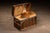 Late 19th Century Antique Embossed Metal Dome Top Steamer Trunk For Sale - Image 5 of 11