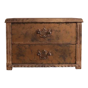 Antique 2-Drawer Sewing Box