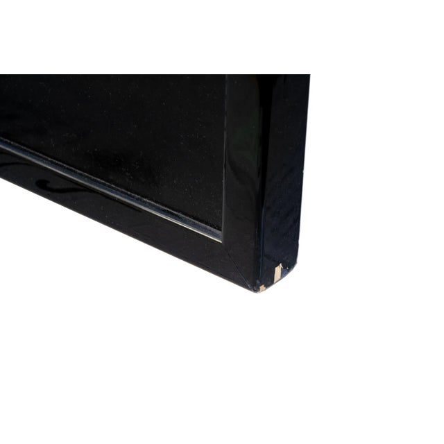 Black Acqua Decorative Panel by Ettore Sottsass for Donati Italia, 1975 For Sale - Image 8 of 9