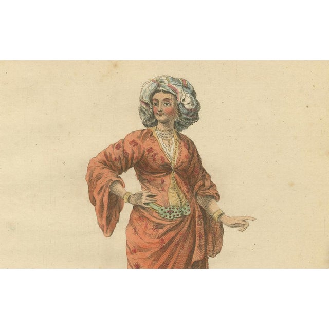 Jefferys, Grecian Lady, Morning Dress, 1749, Print For Sale - Image 6 of 9
