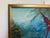 Vintage Tropical Parrot Oil Painting Signed 1996, Colorful Macaws Jungle Scene For Sale - Image 9 of 13