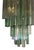 1960s Italian Venini Murano Crystal Tri-Glass Prism Wall Sconces - Set of Four For Sale - Image 9 of 9