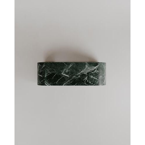 Rosso Lepanto Marble Stone Eye Bench by Esther Knopfler For Sale - Image 12 of 17