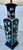Antique Large Chinese Famille Noire Square Porcelain Vase Table Lamp 36" For Sale In San Diego - Image 6 of 18