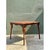 Vintage Dark Bamboo Parquetry Square Game Table For Sale - Image 9 of 12