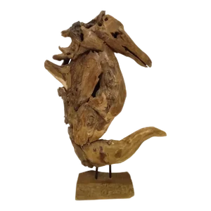Driftwood Sculpture "Seahorse "