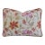 Designer Colorful Silk Floral Embroidered French Feather/Down Pillow For Sale