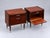 Vintage Nightstands with Brass Details, Set of 2 For Sale - Image 5 of 8
