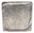 Handmade Distressed Gray Textured Velvet Square Throw Pillow Cover 21x21 Usa For Sale