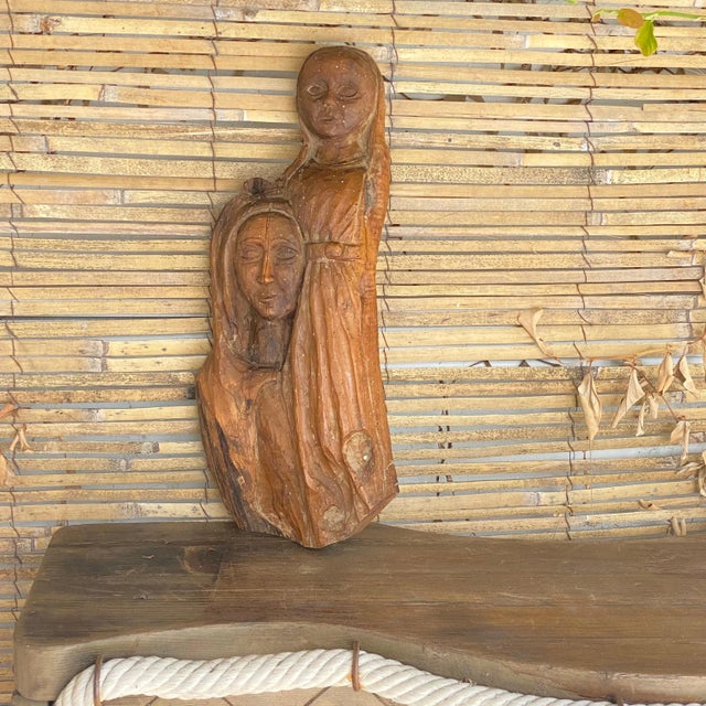 Wood Sculpture in Wood, France, 1970s For Sale - Image 7 of 14