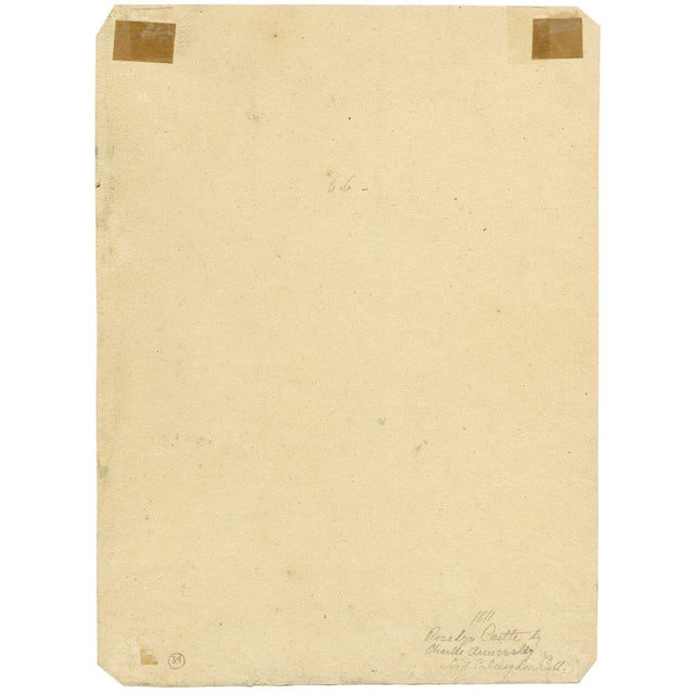 Rev Hon Charles Francis Annesley, Rosslyn Castle, Midlothian, Scotland, 1800s, Graphite and Paper For Sale - Image 5 of 7