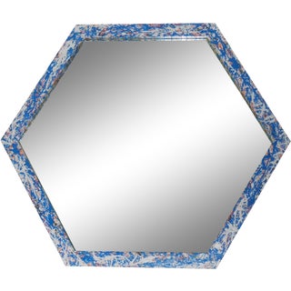 Artistic Six Sided Mirror For Sale