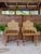 Vintage French-Style Rattan Bistro Side Arm Chairs With Handwoven Cane – Pair For Sale - Image 11 of 12