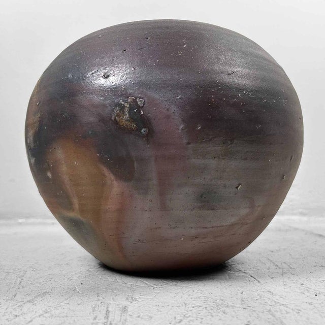 Earthenware Bizen-Yaki Tsubo Vase, Japan, 1920s For Sale - Image 15 of 18