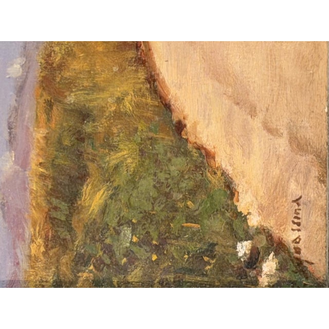 F. Squassina, Walk to the Alpe Di Siusi, 20th Century, Oil on Panel, Framed For Sale - Image 3 of 6
