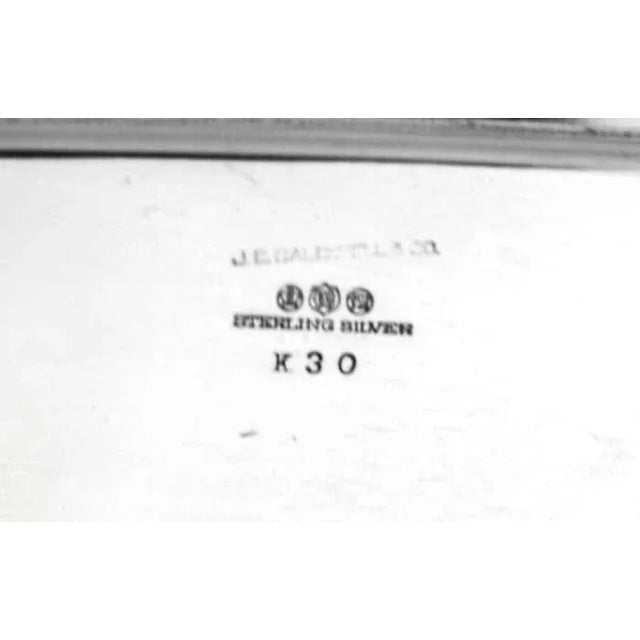 Large Sterling Silver Tray For Sale In New York - Image 6 of 7