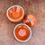 Late 20th Century Mexican Hand-Painted Terracotta Condiment Bowls - Set of 6 For Sale - Image 11 of 13
