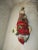 Vintage Victorian Christmas Mantel Santa Poseable With Garland 17" For Sale - Image 4 of 10