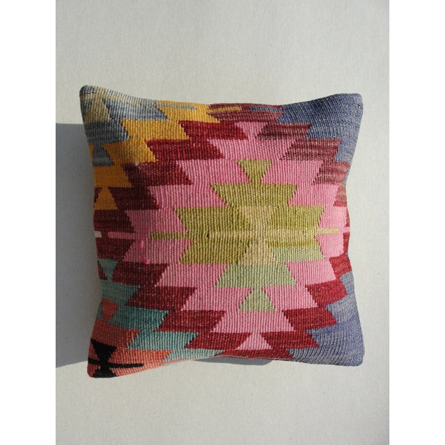 2020s Kilim Rug Pillow For Sale - Image 5 of 11