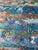 Abstract Abstract Vintage Painting on Canvas in Antique Frame For Sale - Image 3 of 8