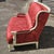 Antique Louis XVI French Damask Canape Two-Seater Settee, 1900s For Sale - Image 4 of 18