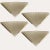 1980s Art Deco Triangle-Shaped Wall Sconce For Sale - Image 5 of 13