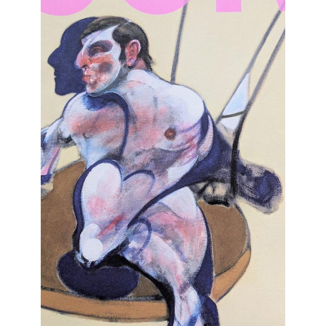 Male Nude Offset Lithographic Poster after Francis Bacon For Sale - Image 4 of 6