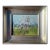 Antique 1921 European Landscape Oil Painting, Van Gogh Inspired Impasto For Sale