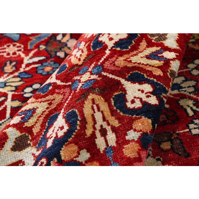 Late 19th Century Persian Mahal Rug, 14'01 X 19'08 For Sale In Dallas - Image 6 of 10