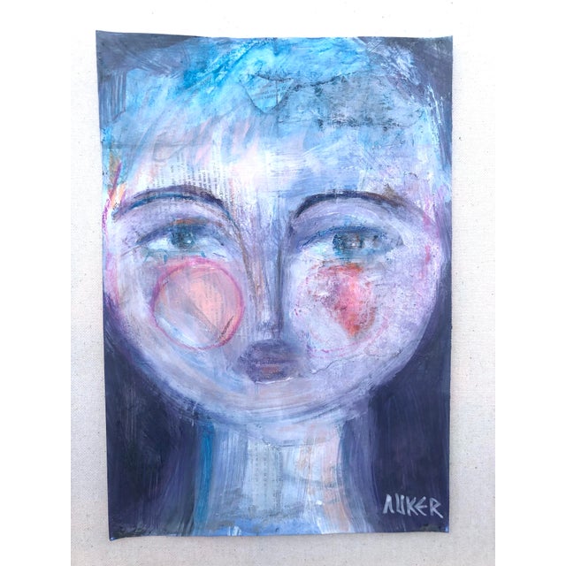 Contemporary Mixed Media Figurative Artwork by Cassandra Auker For Sale - Image 6 of 6